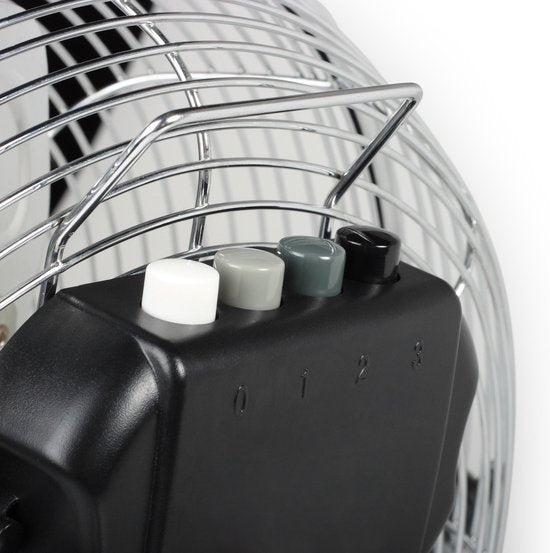 Tristar Standventilator 35 cm – Metallgehäuse – Boxventilator – 3 Geschwindigkeitsstufen – 85° Schwenkbereich – VE-5937