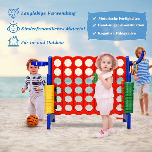 Coast Large 4-Gewichts-Set Jumbo 4-Gewichts-Set für Kinder und Erwachsene 84 x 33 x 79 cm rot + blau