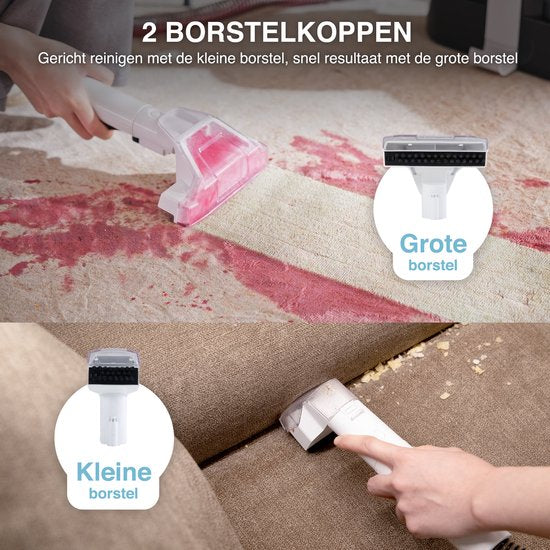 Swiftvein Vortex Teppichreiniger - Fleckenreiniger - Sofareiniger, Möbelreiniger und Sitzreiniger