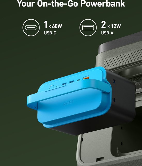 Anchor Wechselakku für Kühlbox - Akku für Kühlbox - USB und USB C