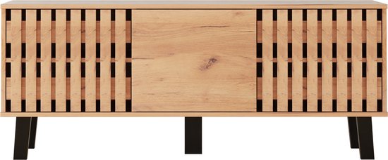 VDD Home – TV-Möbel – TV-Schrank – Schwebendes TV-Möbel – Holz – 130 x 53 x 40 cm – Zum Aufstellen oder Aufhängen