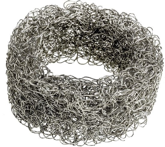 Kalkfilter Mod. Hexi Edelstahl-Kalkschutz Wasserkocher-Zubehör Entkalker Kalkfilter energiesparend ohne Chemikalien 2er-Set 4 x 2 cm silber