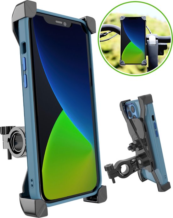 iSetchi Handyhalterung - Fahrrad & Roller - Anti-Schock
