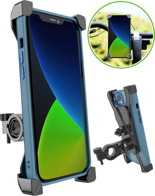iSetchi Handyhalterung - Fahrrad & Roller - Anti-Schock