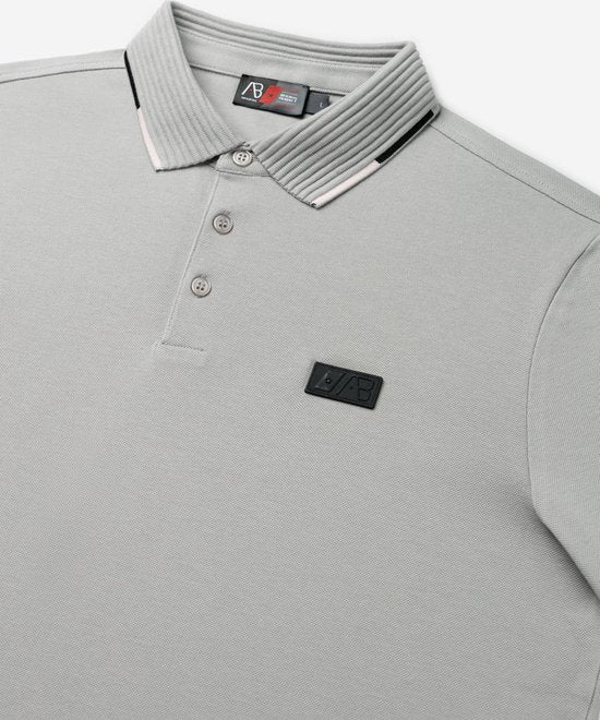 AB Lifestyle - Tri-colour Polo | Alloy - Herren - Größe: XS