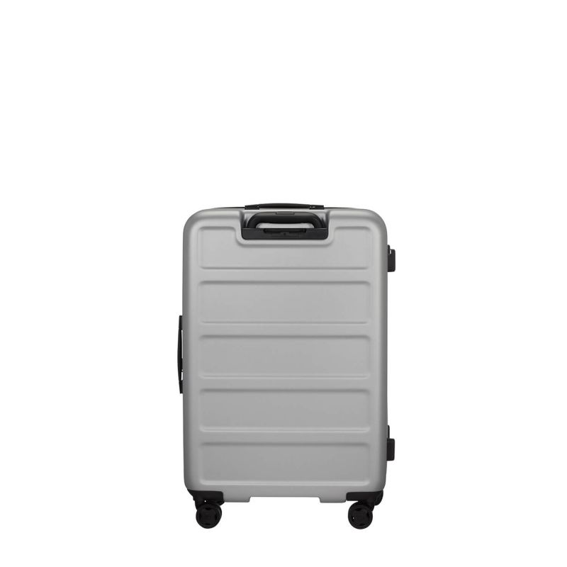 Samsonite Quadrix Hartschalenkoffer 68 cm Silber