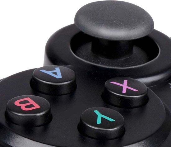 No Fear Gaming Controller - USB A - 1,5 M Kabel - Plug & Play - Controller einstellbar - Schwarz