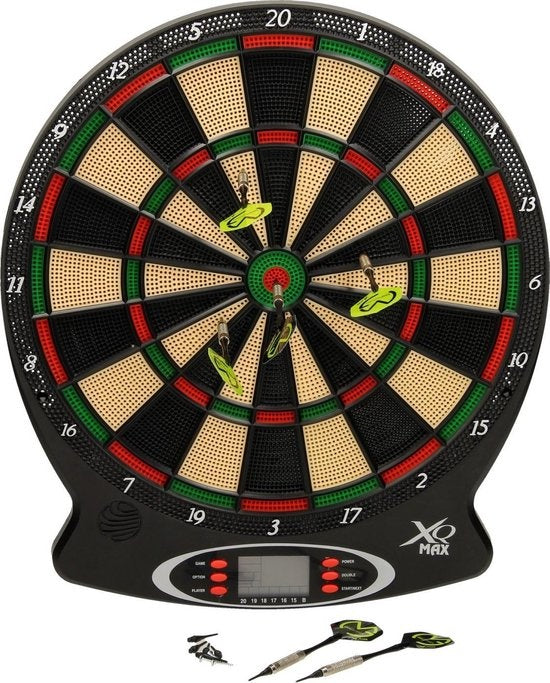 XQ Max Electric Dartboard - 159 Spielvarianten - Pfeile inklusive