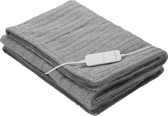 Decoways – Medisana Heizdecke HB 680, 160 x 120 cm, grau