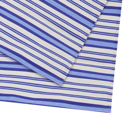 Niceey Outdoor Teppich - Gartenteppich - 120x180cm - Blau/Weiß