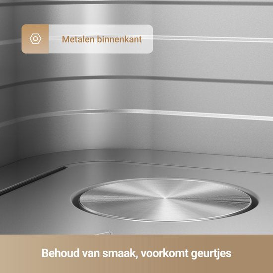 MOVA Tech AeroChef FD10 Pro 6 l, freistehend, 1800 W, Heißluftfritteuse, schwarz