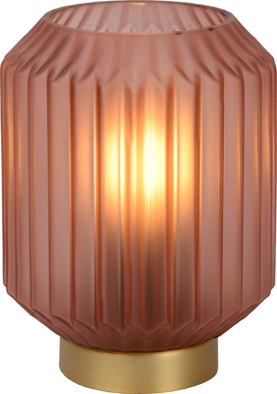 Lucide SUENO – Tischlampe – Ø 13 cm – 1xE14 – Rosa