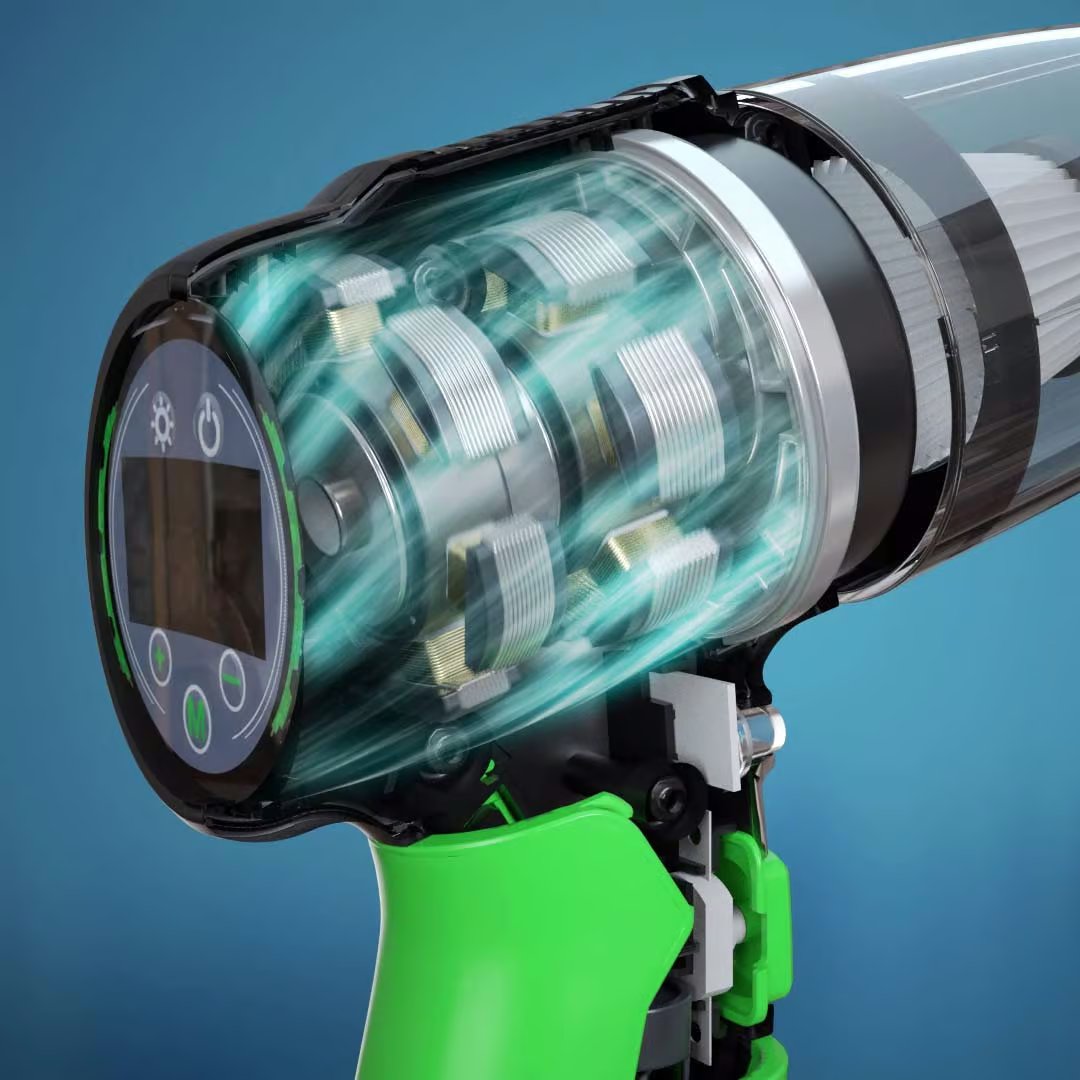 Hammersmith AirStorm Kabelloser Handstaubsauger und Luftkompressor – 5 Voreinstellungen – Automatische Abschaltung – LED-Anzeige