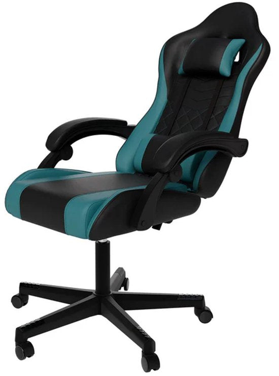 Gaming-Stuhl / Bürostuhl HyperSeat - Schwarz / Türkis
