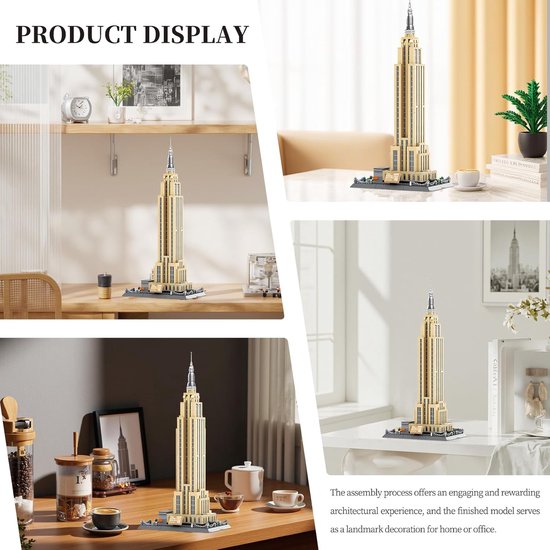Wange Spielzeug-Bausätze – Empire State Building – 5212