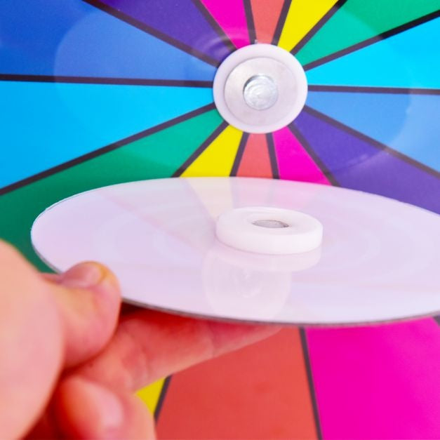 Coast Glücksrad - Spinnrad - Selbstbeschriftung - Ø60 cm - 14 Schachteln