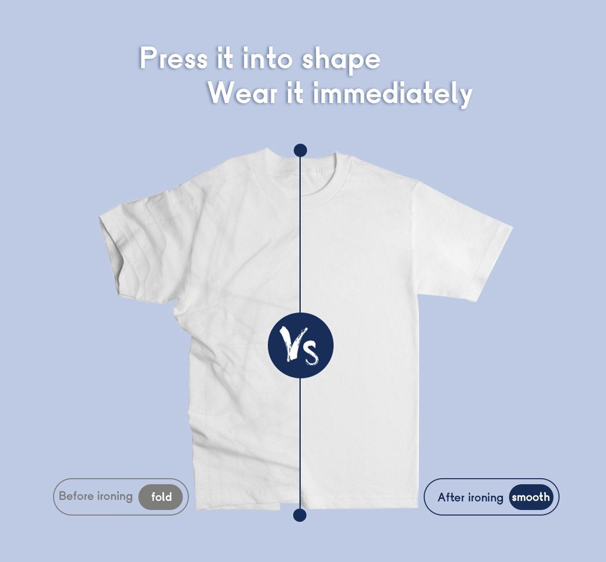 Fuegobird Wäschedampfer und -reiniger - Kleiner tragbarer Wäschedampfer für zu Hause und auf Reisen - Unterstützt die Wasserversorgung für Wasserflaschen mit großem Fassungsvermögen - Kleidungsstück/Textil/Stoff Wäschedampfer