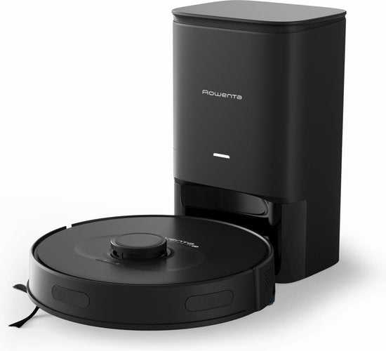 Rowenta X-Plorer Series 75S+ RR8585 - Staubsaugerroboter mit Wischfunktion - Automatische Entladestation - Schwarz
