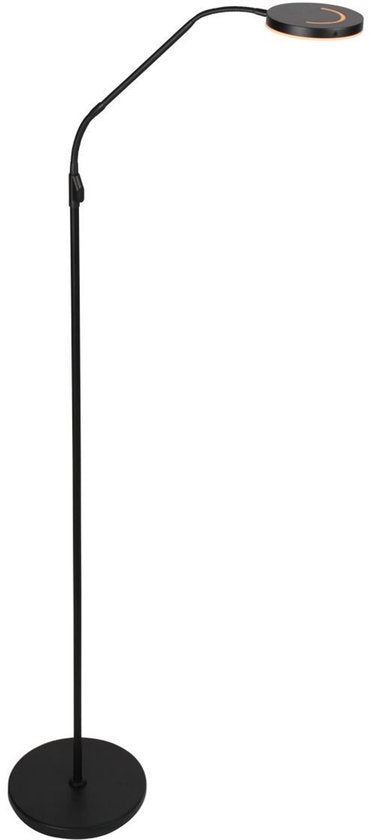 Steinhauer Exclusive – Stehlampe – Soleil2 – schwarz – Kunststoff und Metall – Designlampe – LED – 4389ZW