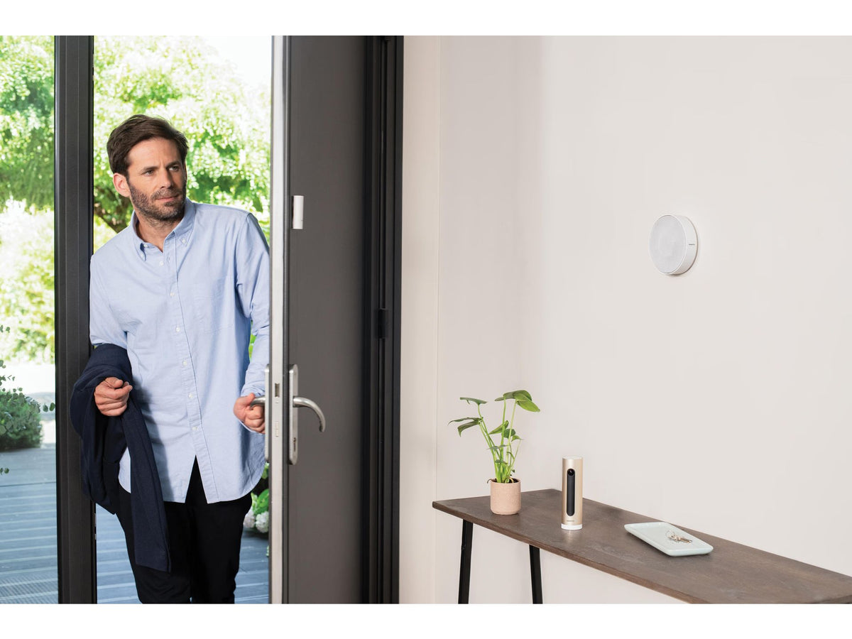 Netatmo Smart-Alarmanlage mit Kamera – Gesichtserkennung & Sirene 110 dB – 165 x 65 x 65 mm