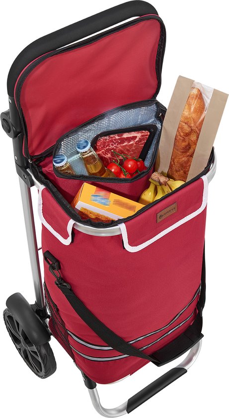 Einkaufswagen 3in1 - 56L - Rot