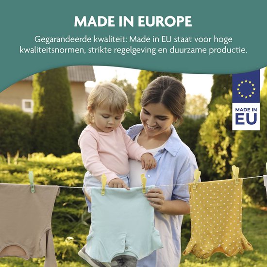 LaundrySpecialist Wäscheleine – Wäscheleinenfaden – Wäscheleinenfaden mit Stahlkern – 35 Meter mit Stahlkern – Gelb