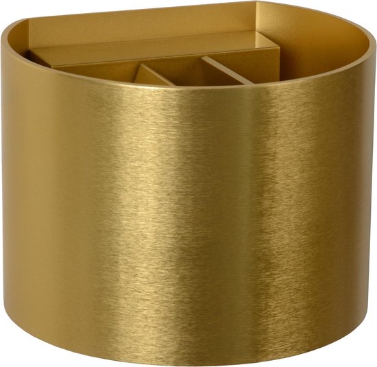 Lucide XIO – Wandleuchte – LED, dimmbar – G9 – 1 × 3,5 W, 2700 K – Einstellbarer Abstrahlwinkel – Mattgold / Messing