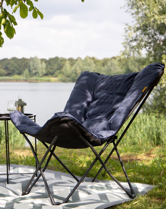 Bo-Camp – Industrial – Schmetterlingsstuhl – Himrod – L – Blau