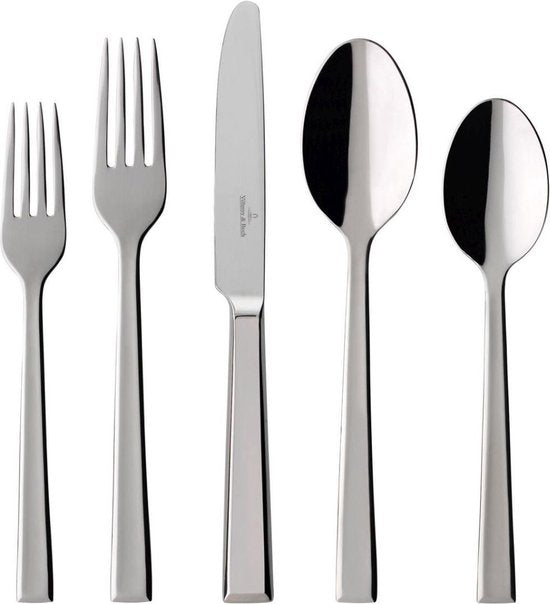 Villeroy & Boch Victor Besteck-Set - 68 Teile - Edelstahl