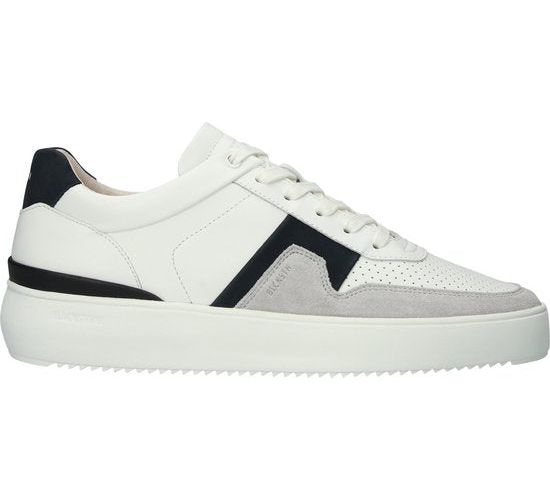 Blackstone MARBLE COLTON – DG513 Weiß Dunkelblau – Sneaker (niedrig) – Herren – Weiß – Größe: 43