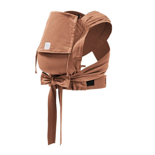Stokke Limas Babytrage, Terracotta – Version 2023 (OCS) – Babytrage für Neugeborene mit halber Schnalle – Drei Tragevarianten – Sicher ab der Geburt, bis 15 kg