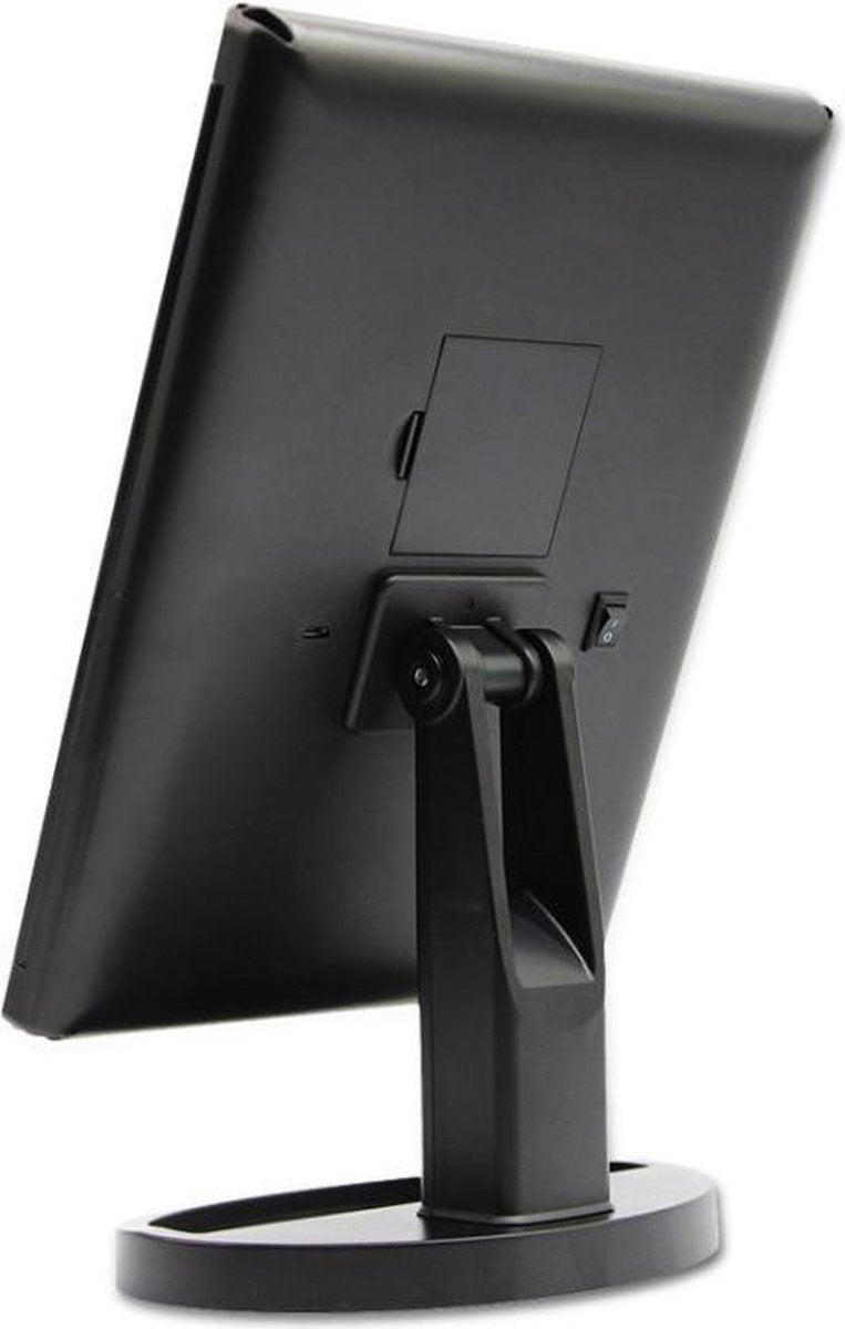 Fuegobird - Spiegel - mit LED-Beleuchtung - Make-up-Spiegel - Schwarz