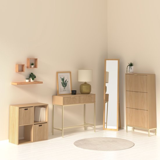 5Five Tasso Aufbewahrungskorb – 31 x 30 x 31 cm – Beige