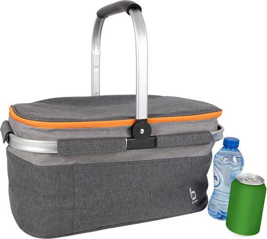 Bo-Camp – Kühltasche – Kühlkorb – Grau – Polyester – 26 Liter