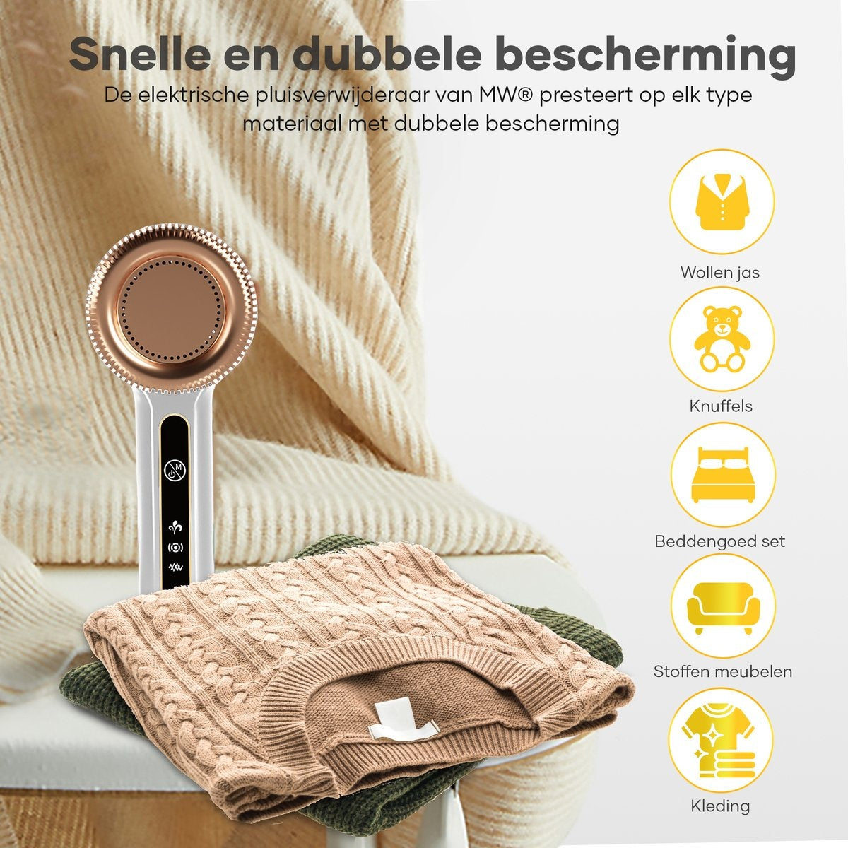 MWÂ® - Fusselentferner - Fusselentferner elektrisch - Fusselknipser