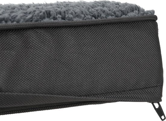 Hundebett / Hundekorb Milow - 92 x 69 x 8 cm - Grau