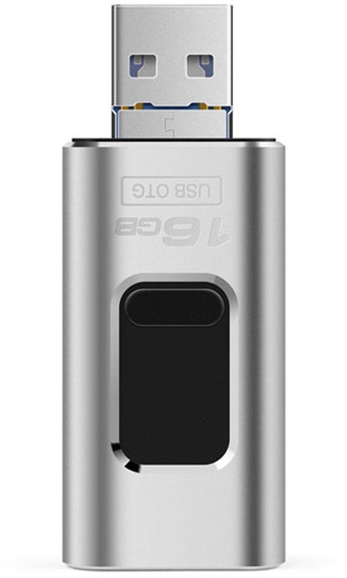 Vlectro – 4-in-1-USB-Stick für Smartphone, Tablet und Laptop – 64 GB