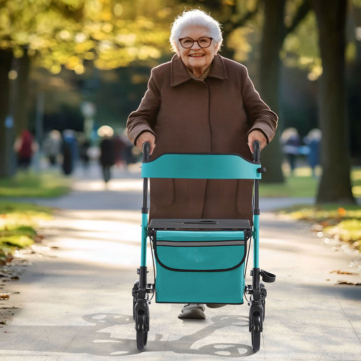Aluminium Rollator Vital mit Sitz - leicht & faltbar