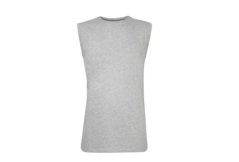 Pierre Cardin Ärmelloses T-Shirt - Grau - 100% Baumwolle - Größe XL - Bequem und modisch