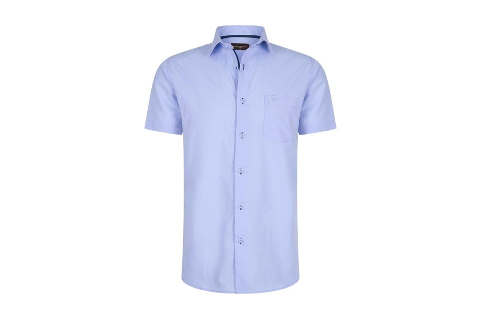 Cappuccino - S - Hemd - Hellblau