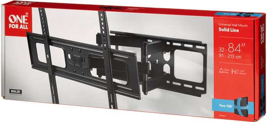 One For All WM4661 VESA 600 Wandhalterung – schwenkbar (120°)