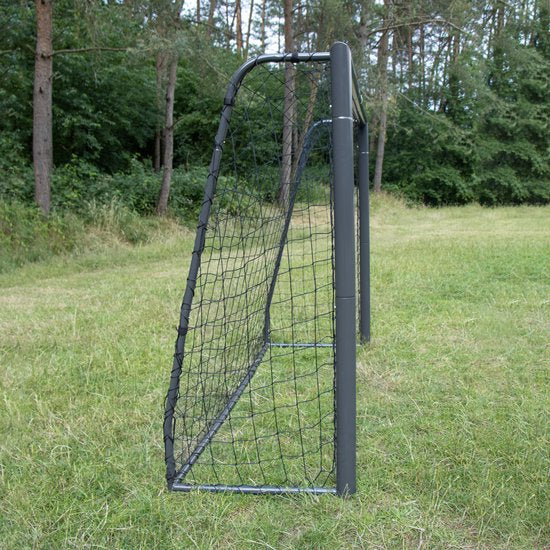 AXI Fußballtor Kylian 220 x 170 cm Anthrazit – inkl. Bodenanker – pulverbeschichteter Stahlrahmen