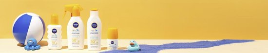 NIVEA SUN Babies & Kids Sensitive UV Sun Protection Spray - Baby und Kind - LSF 50 - Sonnenspray - Sonnenschutz - 200ml