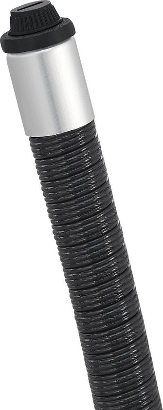 Juskys Polyrotan Gartentisch / Beistelltisch / Balkontisch Yoro - Quadratisch - 60 x 60 cm - Schwarz - Inkl. Glasplatte