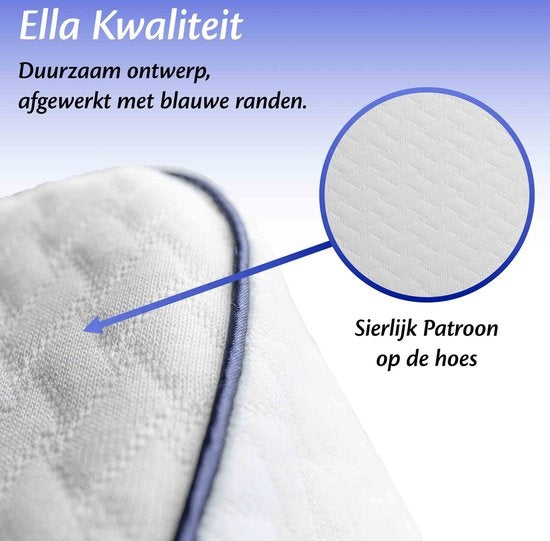EL Life Orthopädisches Kissen gegen Nackenschmerzen - Ergonomisches Memory Foam Kissen - 40x60cm