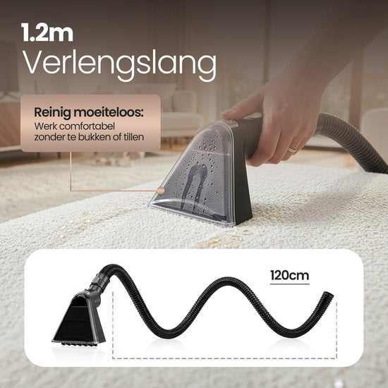 FLOWSTEAM PRO 6-in-1-Dampfreiniger – 1700 W – 4 Reinigungsmodi – 5 m Kabel