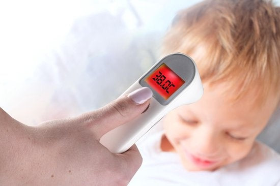 Grundig Infrarot-Thermometer - Fieberthermometer - Stirn- und Ohrenthermometer