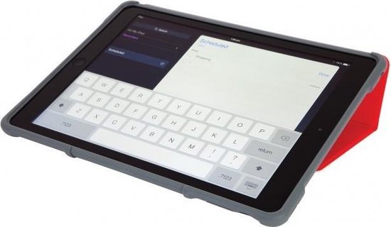 STM dux 20,1 cm (7,9'') Flip case Grau, Rot, Transparent