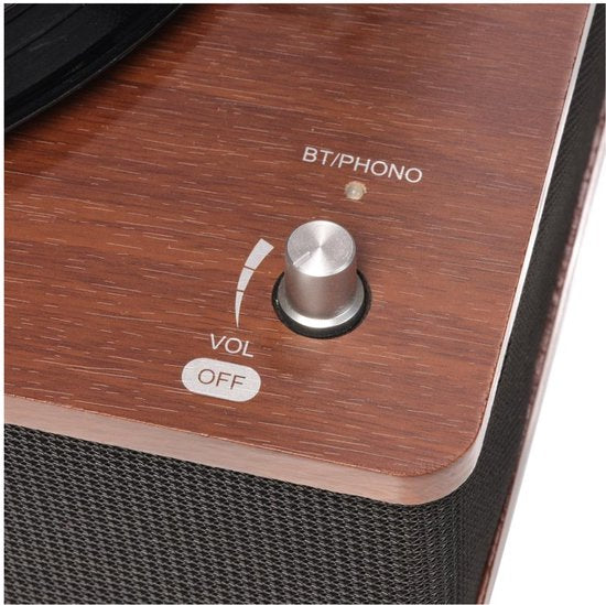 Denver Plattenspieler - Eingebaute Lautsprecher - Retro - Automatische Abschaltung - Bluetooth - VPB262