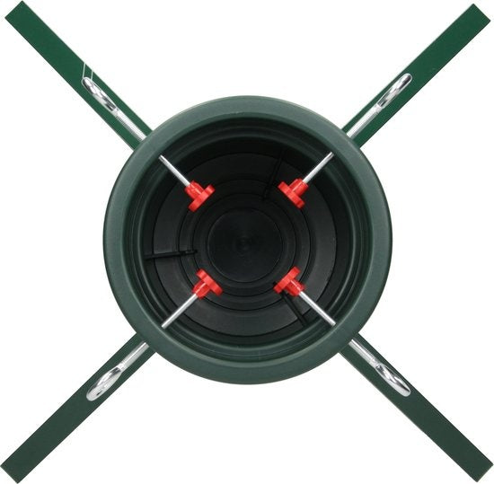 Nampook - Weihnachtsbaumständer - für 5-10 cm Stamm-Durchmesser - Wasserreservoir 1,8L - Schwarz